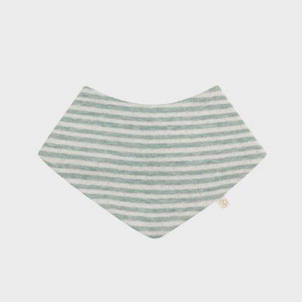 organicera organic baby bib aqua