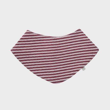 organicera organic baby bib bordeaux