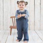 OrganicEra Organic Baby Dungaree, Indigo - Image 2