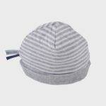 organicera organic baby hat grey