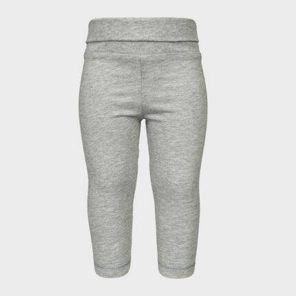 organicera organic baby leggings grey melange