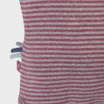 organicera organic baby long sleeve kimono body bordeaux striped