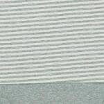 OrganicEra Organic Baby L/S T-shirt Body, Aqua Striped - Image 3