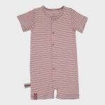 organicera organic baby romper bordeaux