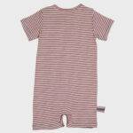 organicera organic baby romper bordeaux
