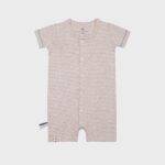 organicera organic baby romper rose