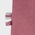 OrganicEra Organic Baby S/S Bodysuit, Bordeaux - Image 3