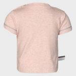 organicera organic baby short sleeve tshirt rose