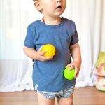 OrganicEra Organic Baby S/S T-shirt Body, Indigo