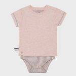 OrganicEra Organic Baby S/S T-shirt Body, Rose - Image 2