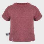 organicera organic baby short sleeve tshirt bordeaux