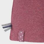 OrganicEra Organic Baby S/S T-shirt, Bordeaux - Image 3