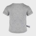 organicera organic baby short sleeve tshirt grey
