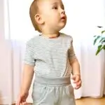 OrganicEra Organic Baby Shorts, Grey - Image 3