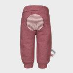 organicera organic baby sweatpants bordeaux