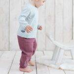 organicera organic baby sweatpants bordeaux