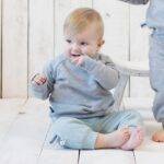 OrganicEra Organic Baby Sweatshirt, Grey - Image 2