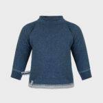 organicera organic baby sweatshirt indigo
