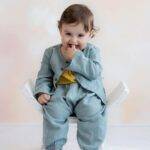 OrganicEra Organic Hemp Baby Jacket, Blue - Image 2