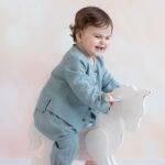 OrganicEra Organic Hemp Baby Jacket, Blue - Image 3