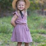 OrganicEra Organic Muslin Skirt, Dusty Rose