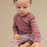 organicera organic baby long sleeve tshirt bordeaux