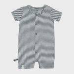 organicera organic baby romper ındigo