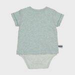 organicera organic baby short sleeve tshirt body aqua