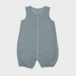 organicera organic hemp baby romper era blue