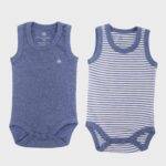 organicera organic baby sleeveless bodysuit