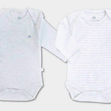 organicera organic newborn baby long sleeve bodysuit