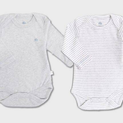organicera organic newborn baby long sleeve bodysuit