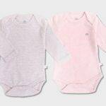 organicera organic newborn baby long sleeve bodysuit